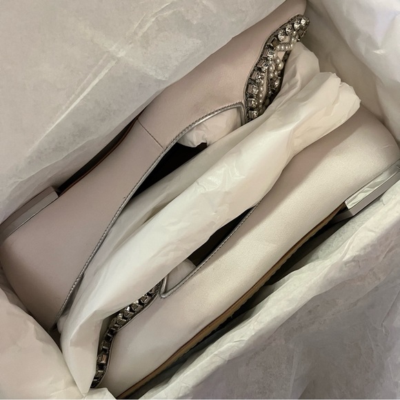 Worn once - Sophia Webster Wifey For Lifey Wedding Flats 36.5 - US 6 - Picture 6 of 15